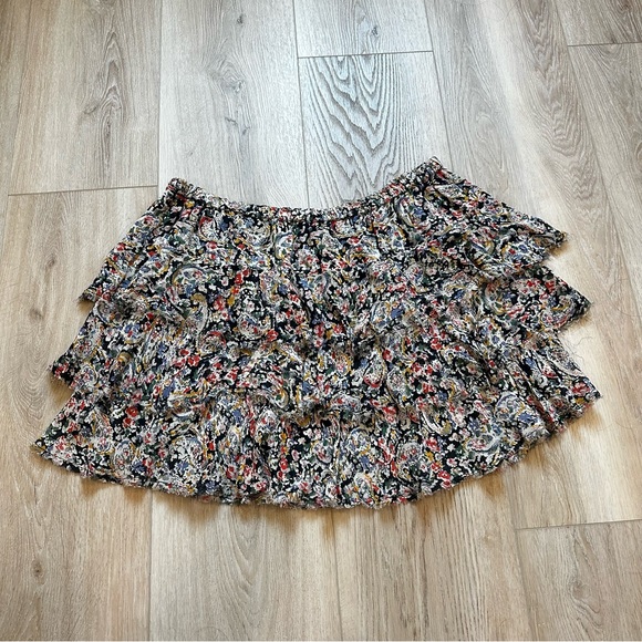Ruffled Topshop Mini Skirt - Picture 1 of 2